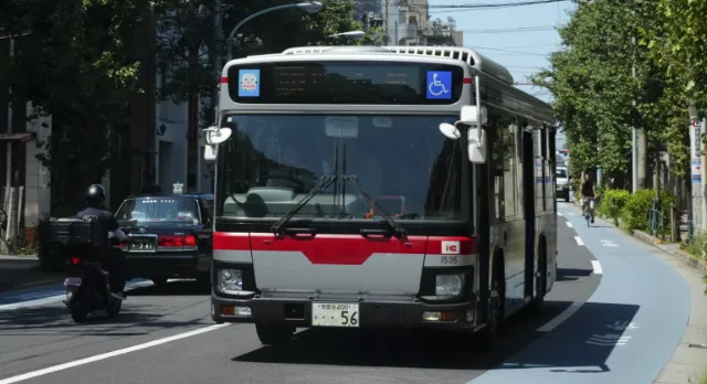 現地周辺の街並み