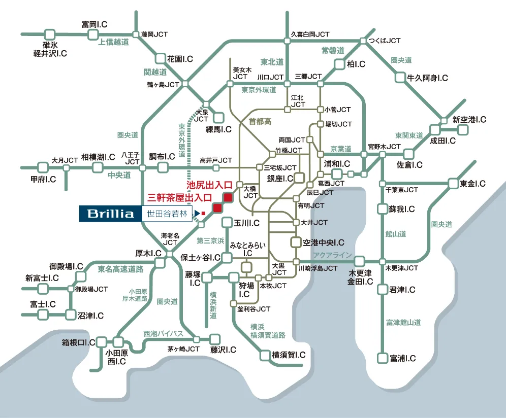 高速道路図